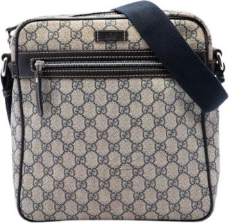 Gucci Pre-owned Vintage Crossbody Bag - unisex - Pre-owned - Beige - Maat: ONE Size