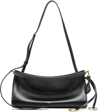 Alaia Black East West Small Shoulder Bag