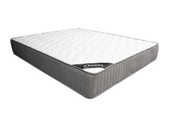 Vente-Unique Colch&oacute;n 160 x 200 cm de espuma HR y acolchado de l&aacute;tex de 30 cm de grosor - MALINO de YSM&Eacute;E