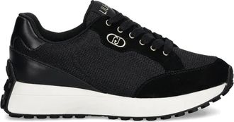 Liu Jo logo-plaque sneakers - Black