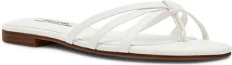 Steve Madden Calissi Flip Flop in White Leather at Nordstrom, Size 6.5