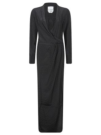 SA SU PHI Criss Cross Long Dress
