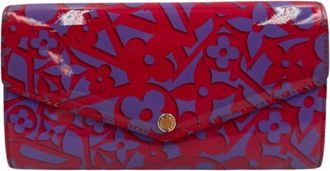 Louis Vuitton Vernis Pink Patent Leather Long Wallet (Bi-Fold) (Pre-Owned)