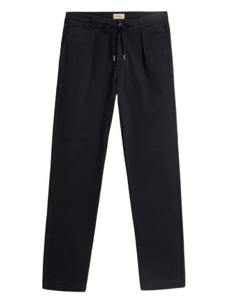 Woolrich pleated trousers - men - Elastane/Cotton - 3XL - Black