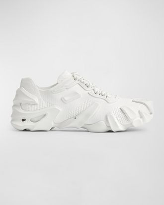 Bottega Veneta Mens Flex Technical Knit Low-Top Sneakers