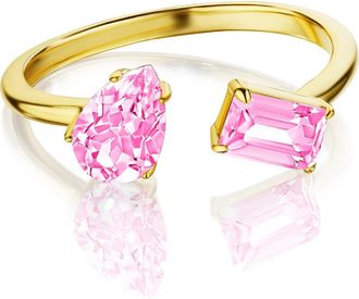 House of Frosted Topaz Meeting Ring in Gold at Nordstrom Rack, Size 7