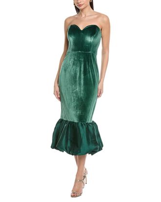 Hutch Laken Velvet Midi Dress
