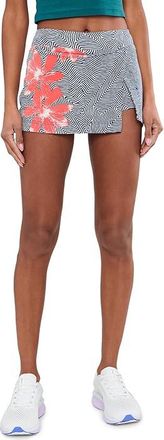 Free People Movement Printed Hot Shot Mini Sko Womens Workout Maze Of Blooms Navy : MD (Womens 8-10), Cotton/Elastane