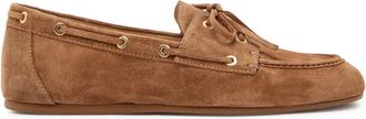 Stuart Weitzman Stuart Weitzman Tinsley Suede Loafers - Tan - 37 (IT37/ UK4)