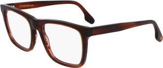 Victoria Beckham Brown Acetate Glasses Womens (Frames)