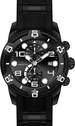 Invicta Bolt Black Chronograph Mens Watch 24220