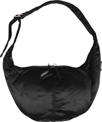 Comme Des Garçons Tassen, Heren, Zwart, ONE Size, Katoen, Banana Bag