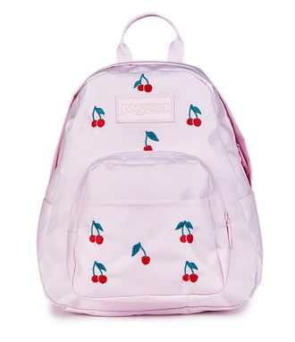 Jansport Half Pint FX Mini Backpack in Pink Ice Cherry Embroidery at Nordstrom