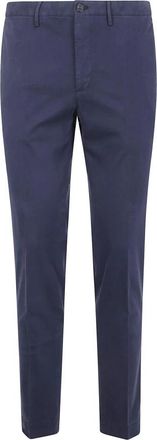 Incotex Chino Broeken - Heren - Chinos - Blauw - 3XL - Katoen - Broeken