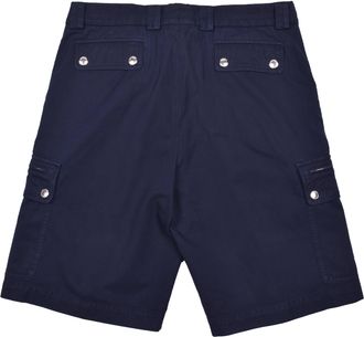 Brunello Cucinelli Cotton Cargo Cargo Shorts - Navy