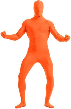 Generic Mens Womens Full Body Open Face Costume 1Piece Unitard unisex dancewear,Full Bodysuit Womens Mens Costume With Hood Spandex Unitard Body Suit, hallowe