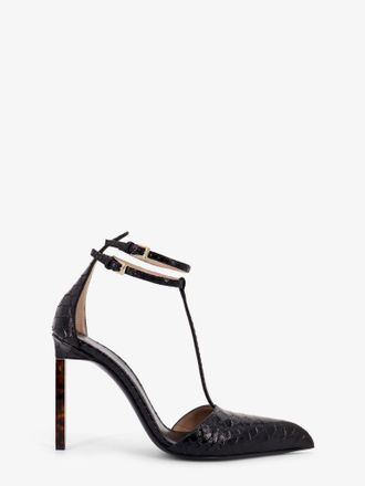 Tom Ford Decolleté in pelle con effetto pitonato - TOM FORD - gender_Woman