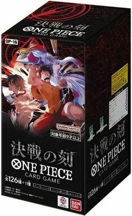 OnePiece Card JP Booster Pack Box THE TIME OF BATTLE OPC-TCG-OP-16-816932