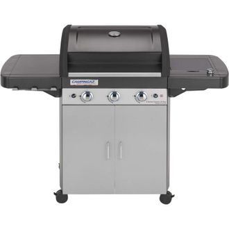 Campingaz 3 Series Classic L Plus Barbecue Grill a 3 Bruciatori con Fornello Laterale, Nero/Argento, 144 x 66 x 147 cm