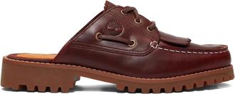 Timberland Noreen Mule Shoe - Dames - Slip ons - Bruin - 37 EU - Leer - Schoenen