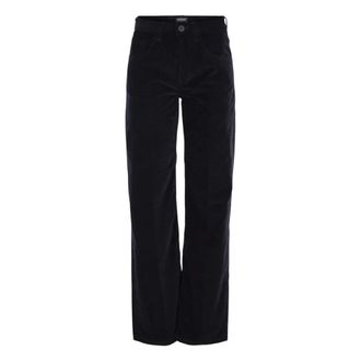 Dondup Wide Jeans, female, Blue, Size: W32 Jacklyn Wide-leg Trousers