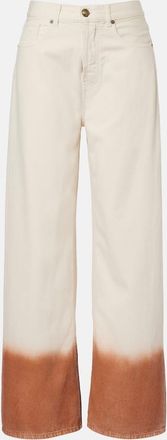 Alanui Jeans Shades Of Eden a gamba larga