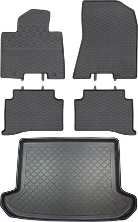 OEM Kia Sportage Iv Suv Desde Enero De 2016. Juego De Alfombrillas De Goma Para Coche Y Alfombrilla Para Maletero