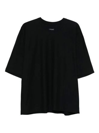 Homme Plissé Issey Miyake short-sleeve T-shirt - men - Cotton - 2 - Black