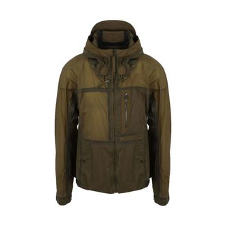 Ten c Jassen, Heren, Groen, M, Wind Combo Bonded Shirt Jacket