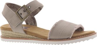 Skechers Womens Desert Kiss-Adobe Princess Sandal, Taupe, 7 UK
