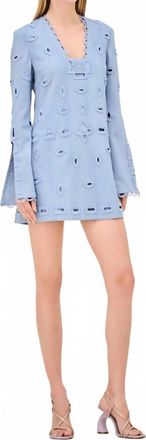 Alexis Eulia Mini Dress In French Blue