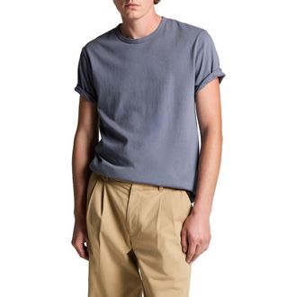 Vince Solid T-Shirt in Washed Hawk Blue at Nordstrom, Size Xx-Large