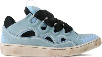 Lanvin Cut-out Lace-up Sneakers