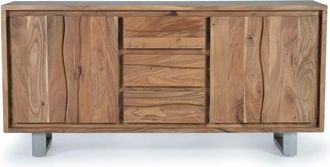 Giner&Colomer Aparador 4 puertas en madera de acacia