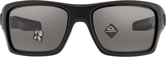 Oakley Turbine Prizm Grey Polarized Wrap Mens Sunglasses OO9263 926362 65