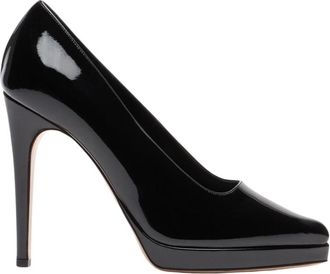 Casadei Michelle Platform Pumps - Dames - Pumps - Zwart - 38 EU - Leer - Schoenen