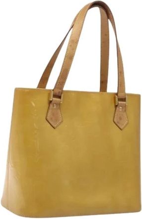 Louis Vuitton Pre-owned Vintage Tote Bag - Dames - Vintage Shopper - Geel - ONE Size - Leer - Vintage