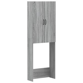 vidaXL Mueble De Ba&ntilde;o Hoorn Sonoma Gris 66 X 25,5 X 190 Cm Vidaxl