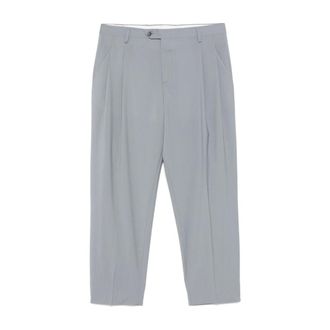 BRIGLIA 1949 Heren, Broeken, Grijs, Maat: XL