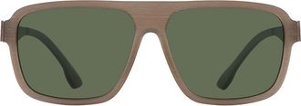 Ic! Berlin IC0005 Egon 46R Mens Sunglasses Brown Size 61