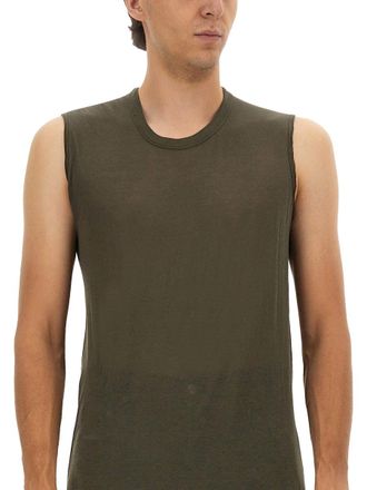 Rick Owens Cotton T-shirt - Green