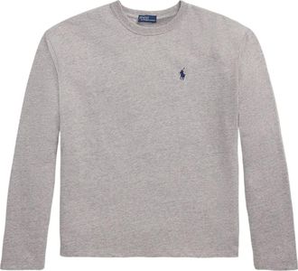 Polo Ralph Lauren T-shirt girocollo a maniche lunghe - Grigio