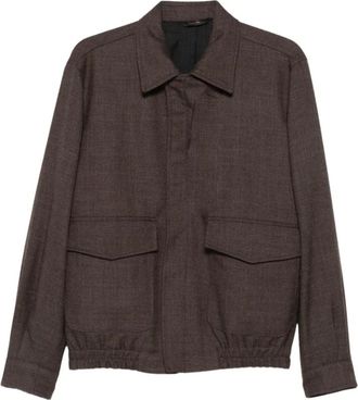 BRIGLIA 1949 Irving Jacket - Heren - Zomerjassen - Bruin - M - Jassen