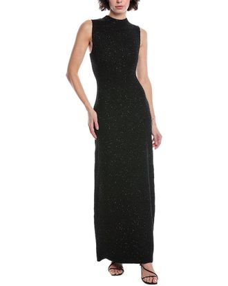 Lela Rose Sequin Sweater Gown