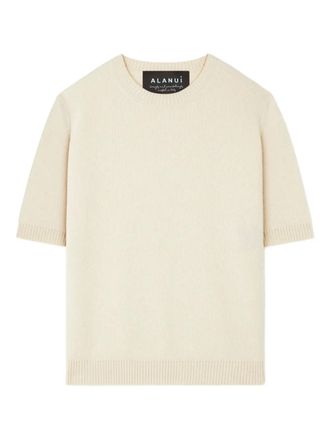Alanui short-sleeve T-shirt - Neutrals