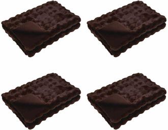 vidaXL Manta De Piel De Conejo Sint&eacute;tica 4 Pcs Camel 130 X 150 Cm Vidaxl