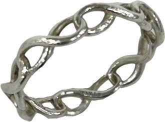 Tiffany & Co. Silver Silver 925 Band Ring (Pre-Owned)