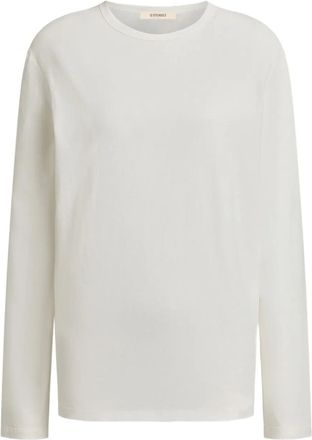 12 Storeez T-shirt a maniche lunghe - Bianco