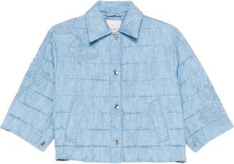 Ermanno Scervino Embroidered Cropped Jacket