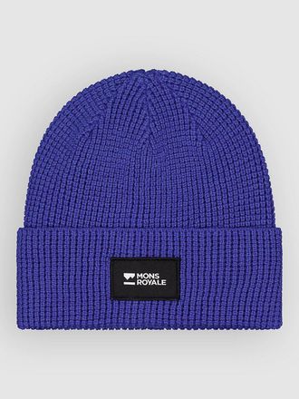 Mons Royale Bluff Merino Beanie blau